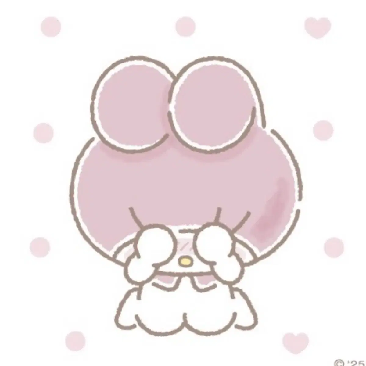 バッチ] サンリオハローキティディアダニエル平成ポップキーリング